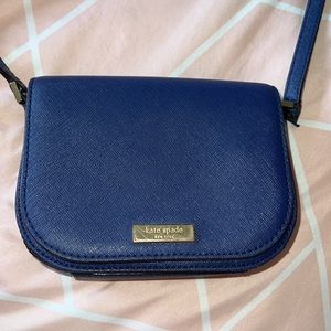 Blue Kate Spade Messenger